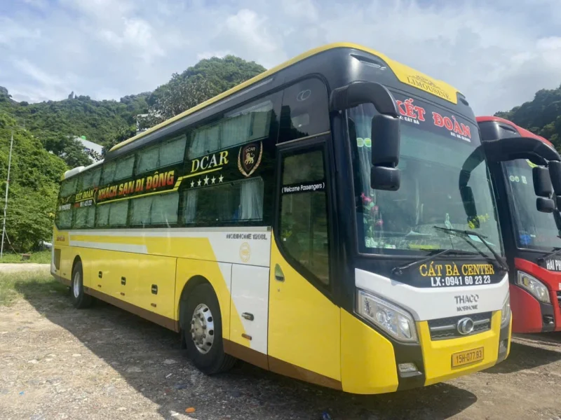 Direct Sleeper Bus from Cat Ba to Sapa