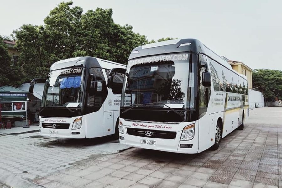 Xe bus khứ hồi Cát Bà - Hà Nội