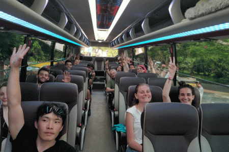 Bus from Hanoi to Cat Ba Island