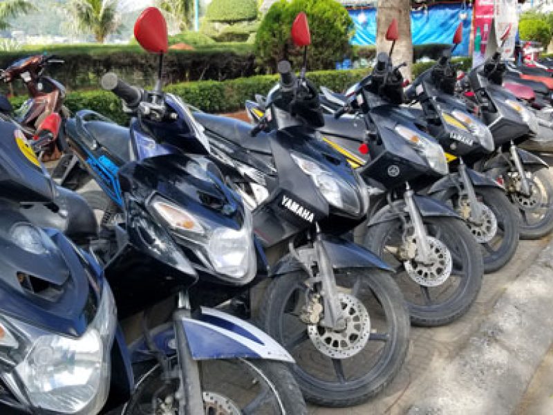 motobike rental in Cat Ba