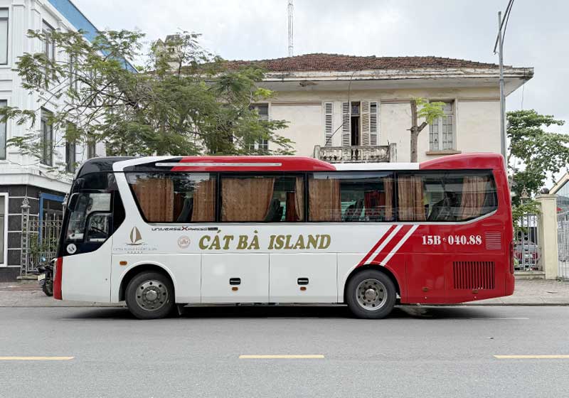 Vé Xe Bus Hải Phòng Đi Cát Bà Chỉ 140k